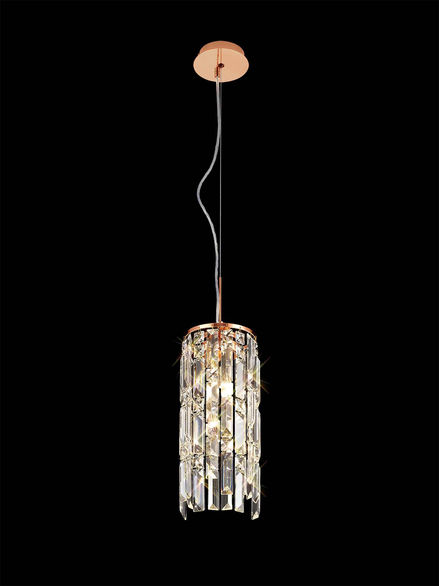Maddison Crystal Ceiling Lights Diyas Single Crystal Pendants Maddison Crystal Ceiling Lights Diyas Single Crystal Pendants